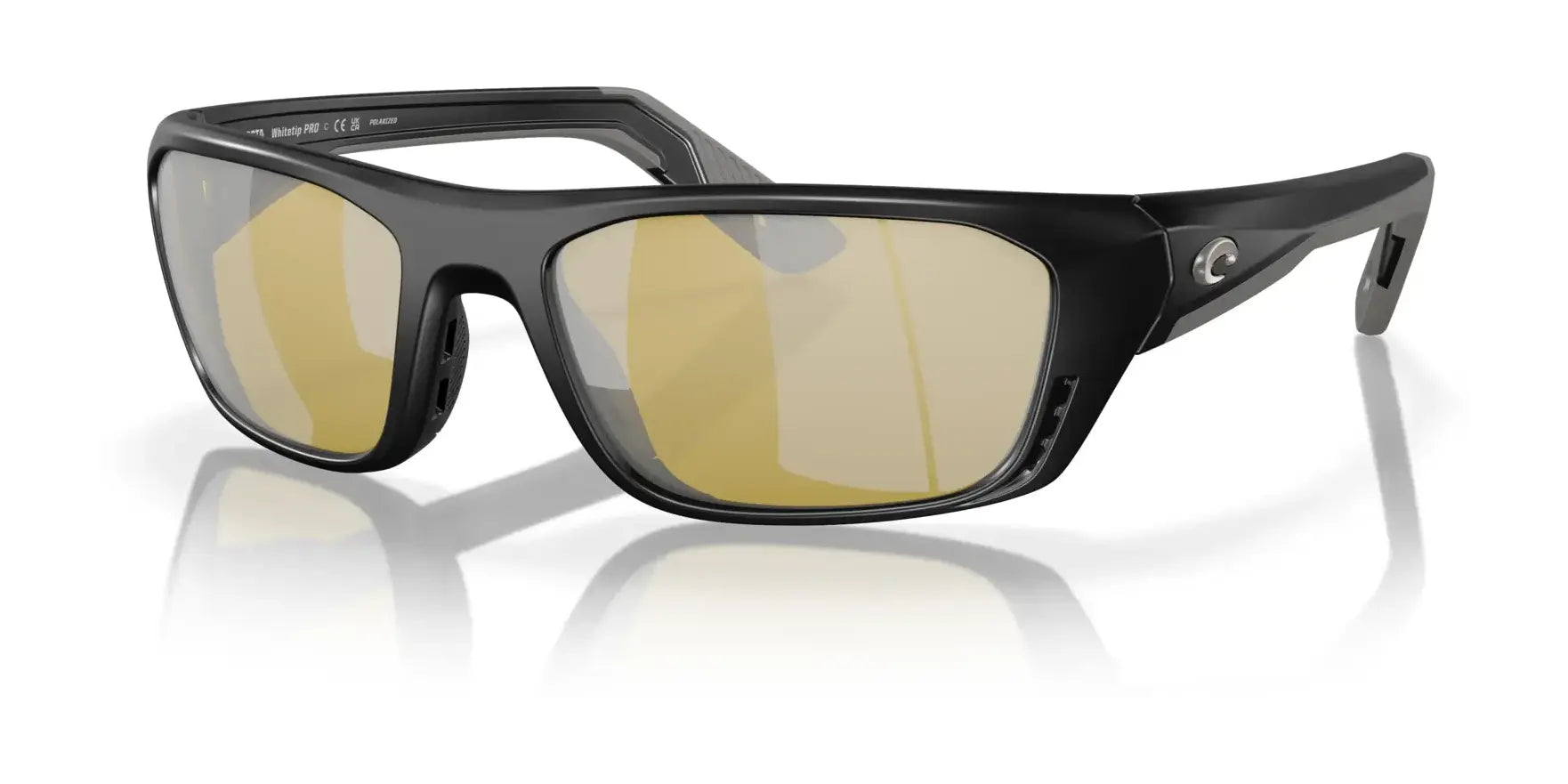 Costa WHITETIP PRO 6S9115 Sunglasses Matte Black / Sunrise Silver Mirror