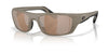 Costa WHITETIP PRO 6S9115 Sunglasses | Size 57 / Matte Sand / Copper Silver Mirror (Polarized) (3P 12%) №911512
