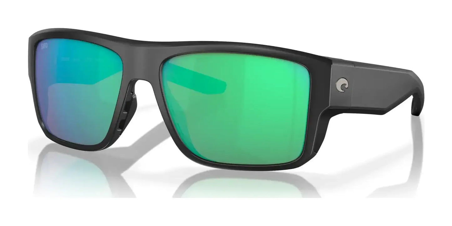 Costa TAXMAN 6S9116 Sunglasses Matte Black / Green Mirror