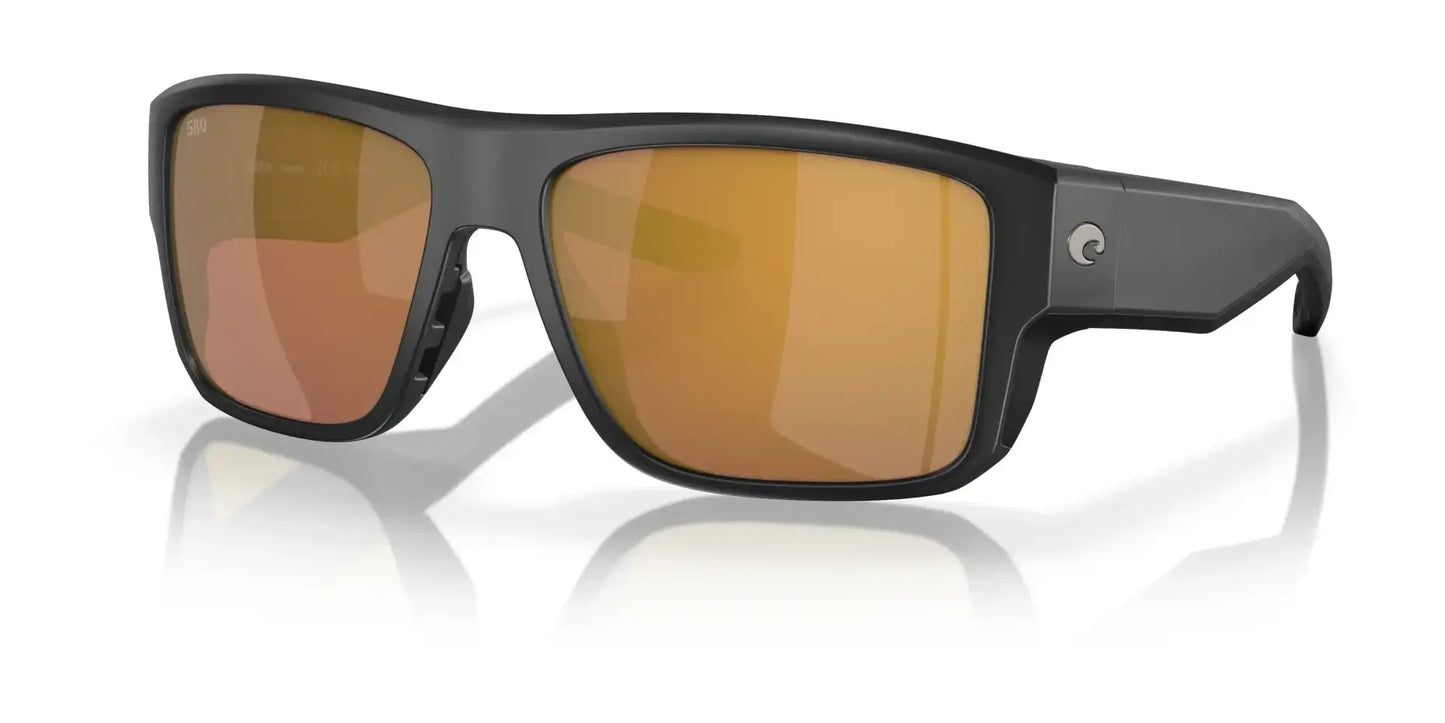 Costa TAXMAN 6S9116 Sunglasses Matte Black / Gold Mirror