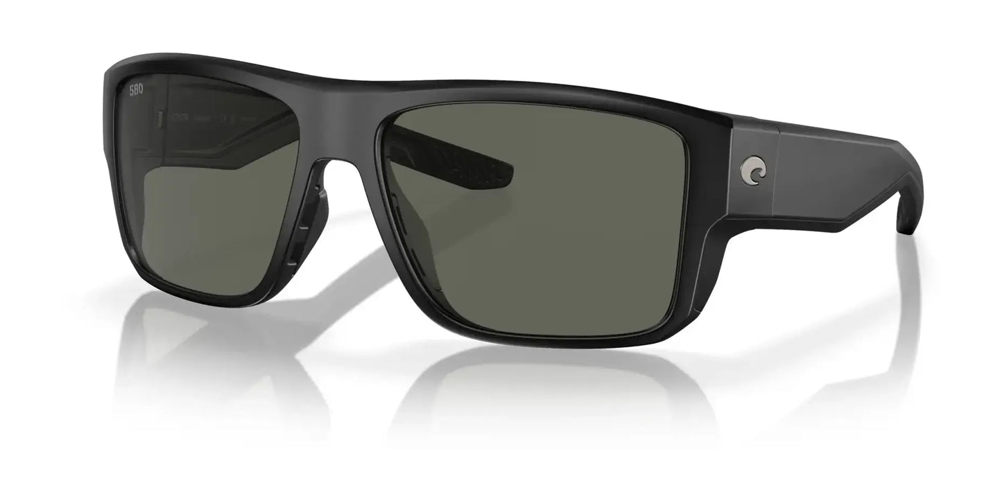 Costa TAXMAN 6S9116 Sunglasses Matte Black / Gray