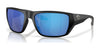Costa FINLET 6S9118 Sunglasses | Size 59 / Matte Black / Blue Mirror (Polarized) (3P 10%) №911801