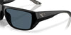 Costa FINLET 6S9118 Sunglasses | Size 59 / Matte Black / Gray (Polarized) (3P 14%) №911805