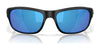 Costa 6S9119 Clip-On Sunglasses | Size 58 / Matte Black №911906 / Gray (Polarized) (3P 14%)