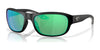 Costa 6S9119 Clip-On Sunglasses | Size 58 / Matte Black №911902 / Green Mirror (Polarized) (3P 10%)