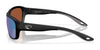 Costa 6S9119 Clip-On Sunglasses | Size 58 / Matte Black №911906 / Gray (Polarized) (3P 14%)
