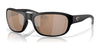 Costa 6S9119 Clip-On Sunglasses | Size 58 / Matte Black №911903 / Copper Silver Mirror (Polarized) (3P 12%)
