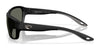 Costa 6S9119 Clip-On Sunglasses | Size 58 / Matte Black №911906 / Gray (Polarized) (3P 14%)