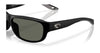 Costa 6S9119 Clip-On Sunglasses | Size 58 / Matte Black №911906 / Gray (Polarized) (3P 14%)
