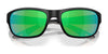 Costa 6S9119 Clip-On Sunglasses | Size 58 / Matte Black №911906 / Gray (Polarized) (3P 14%)