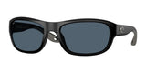 Costa 6S9119 Clip-On Sunglasses Matte Black / Gray (Polarized)