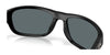 Costa 6S9119 Clip-On Sunglasses | Size 58 / Matte Black №911906 / Gray (Polarized) (3P 14%)