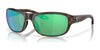 Costa 6S9119 Clip-On Sunglasses | Size 58 / Tortoise №911908 / Green Mirror (Polarized) (3P 10%)