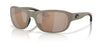 Costa CLIPPERTON 6S9119 Sunglasses | Size 58 / Matte Sand / Copper Silver Mirror (Polarized) (3P 12%) №911911