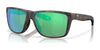 Costa BROADBILL II 6S9120 Sunglasses | Size 58 / Matte Tortoise / Green Mirror (Polarized) (3P 10%) №912009