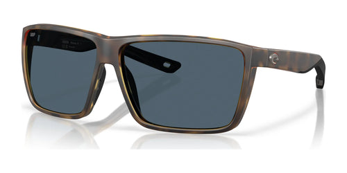 Costa RINCON II 6S9121 Sunglasses / Size 64 / Matte Tortoise / Gray (Polarized) (3P 14%) №912111