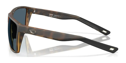 Costa RINCON II 6S9121 Sunglasses / Size 64 / Matte Tortoise / Gray (Polarized) (3P 14%) №912111