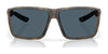 Costa RINCON II 6S9121 Sunglasses | Size 64 / Matte Tortoise / Gray (Polarized) (3P 14%) №912111
