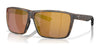 Costa RINCON II 6S9121 Sunglasses | Size 64 / Matte Tortoise / Gold Mirror (Polarized) (3P 12.7%) №912112