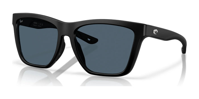 Costa PANGA II 6S9122 Sunglasses | Size 57 / Matte Black / Gray (Polarized) (3P 14%) №912207