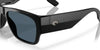 Costa SUEÑOS 6S9123 Sunglasses | Size 57 / Black / Gray (Polarized) (3P 14%) №912301