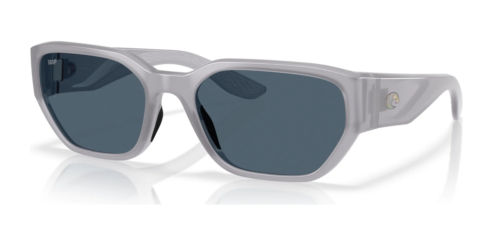 Costa CLEMENTE 6S9125 Sunglasses Milky Violet / Gray (Polarized)