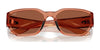 Costa CLEMENTE 6S9125 Sunglasses | Size 58 / Matte Stormy Sunset / Rose Gradient (Polarized) (3P 14.81%) №912507