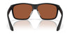 Costa TRADES 6S9128 Sunglasses | Size 60 / Matte Black / Gray (Polarized) (3P 14%) №912801