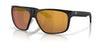 Costa TRADES 6S9128 Sunglasses | Size 60 / Matte Black / Gold Mirror (Polarized) (3P 12.7%) №912804