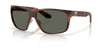 Costa TRADES 6S9128 Sunglasses | Size 60 / Matte Tortoise / Gray (Polarized) (3P 10%) №912805