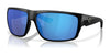Costa FLY LINE 6S9129 Sunglasses | Size 64 / Matte Black / Blue Mirror (Polarized) (3P 10%) №912902