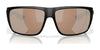 Costa FLY LINE 6S9129 Sunglasses | Size 64 / Matte Black / Gray (Polarized) (3P 14%) №912908