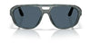 Costa STREET HEAT 6S9133 Sunglasses | Size 55 / Matte Aqua Drip / Gray (Polarized) (3P 14%) №913306