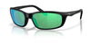 Costa BRINE II 6S9134 Sunglasses | Size 59 / Matte Black / Green Mirror (Polarized) (3P 10%) №913406