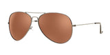 DEA Eyewear AVIATRIX Sunglasses Gunmetal Brown