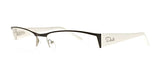 DEA Eyewear BIBIANA Eyeglasses Black / Matte White Non Prescription