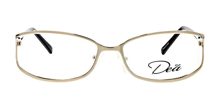 DEA Eyewear CATALINA Eyeglasses | Size 54 / Gold / Black / Non Prescription
