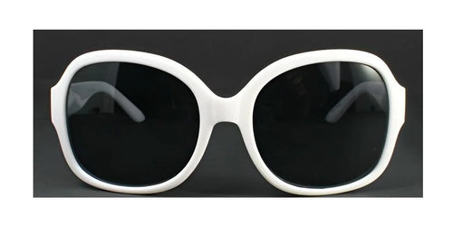 DEA Eyewear DESIRE Sunglasses / Size 58 / White / Black