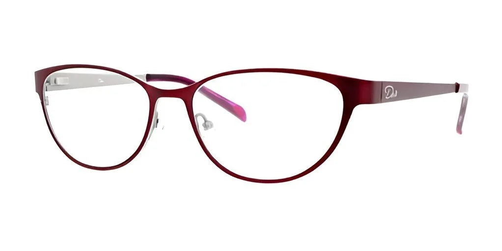 DEA Eyewear DONA Eyeglasses Burgundy Progressive 4.00X