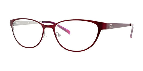 DEA Eyewear DONA Eyeglasses / Size 57 / Burgundy / Non Prescription