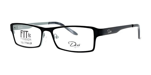DEA Eyewear EULA Eyeglasses / Size 53 / Black / Non Prescription