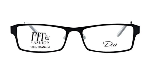 DEA Eyewear EULA Eyeglasses / Size 53 / Black / Non Prescription