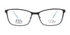 DEA Eyewear EYE LOVE Eyeglasses | Size 58 / Black / Non Prescription