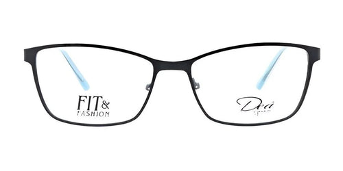 DEA Eyewear EYE LOVE Eyeglasses / Size 58 / Black / Non Prescription