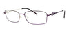 DEA Eyewear ANNIE Eyeglasses / Purple / Non Prescription / Size 56