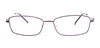 DEA Eyewear ANNIE Eyeglasses / Purple / 1.00X / Size 56