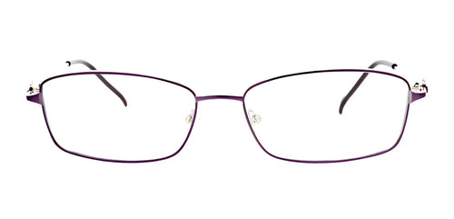 DEA Eyewear ANNIE Eyeglasses / Purple / 1.00X / Size 56