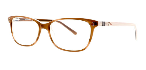 DEA Eyewear EYE SPY Eyeglasses / Tan / 1.00X / Size 58