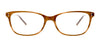 DEA Eyewear EYE SPY Eyeglasses / Tan / 1.00X / Size 58