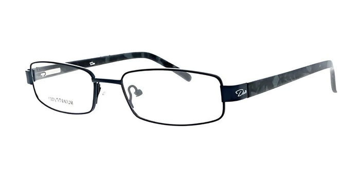 DEA Eyewear GIOIA Eyeglasses | Size 54 / Black / Blue / Non Prescription